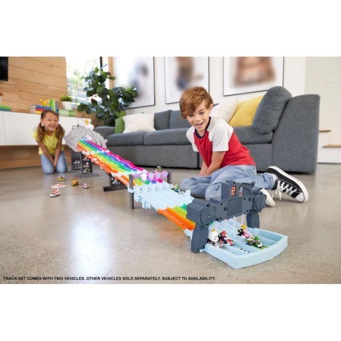 Hot Wheels - Rainbow Road Mario Kart - Track / Small Car - Child - from 4 Years