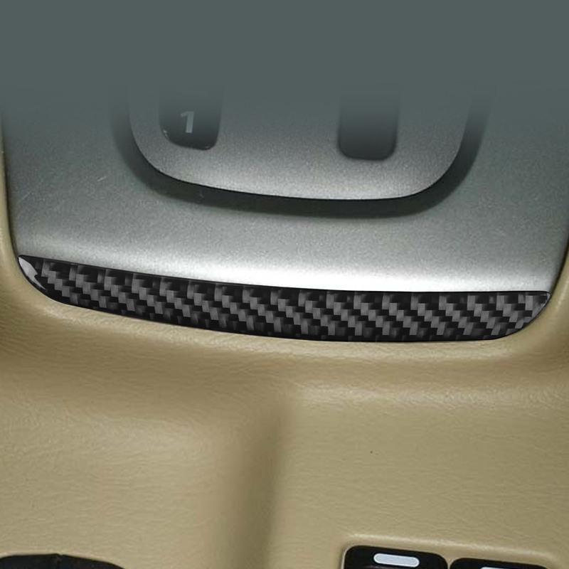 For Subaru Forester 2005-2008 Carbon Fiber Center Console Gear Shift Decorative Strip Interior Car Accessories Cover Stickers