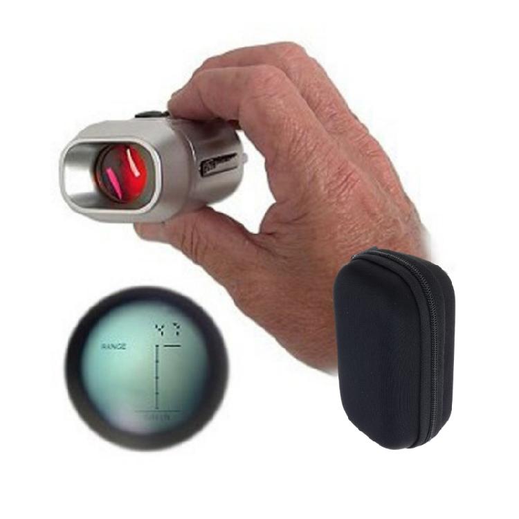 5-600m Ranging Waterproof Monocular Hunting Rangefinder Equipped With Digital Display For Slope Compensation And Targeting