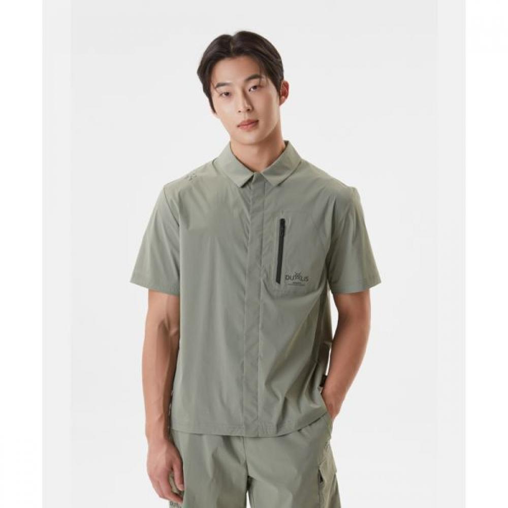 

Descente Cordura Pocket Short Sleeve Shirt Khaki KHK0KHAKI/100