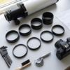 8pcs Alloy Lens Adapter Ring M54x0.75 Thread Threaded Spacer Kit  Astrophotography