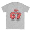 Sweet Six Seven Valentine Unisex T Shirts  Fun Tee Shirt Short Sleeve Crew Neck TShirt Pure Cotton 4XL 5XL 6XL Clothes