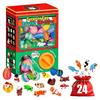 Christmas Building Set with Gacha Machine for Kids Party Favors