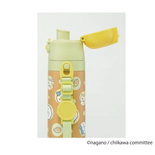 Skater Children's Stainless Steel Water Bottle Direct Drinking 470ml Chikawa Child-friendly Lightweight Type Cold Storage Only Waterbottle Sports Bott