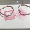 Pink Couple Bracelet Handmade Chain Bracelet Fashion Braided Hand Rope  Bestie Friendship Jewelry