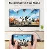 4K 60HZ Type C To HDMI Cable Type C Connector Mobile Phones Laptop Tablet HDMI For Display TV Switch Player Phone Accessories