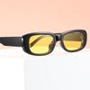 Neue trendige Sonnenbrille mit kleinem Rahmen, quadratische Jelly-Farbe, modische Street-Shot-Sonnenbrille, hochwertige Damen-Sonnenbrille