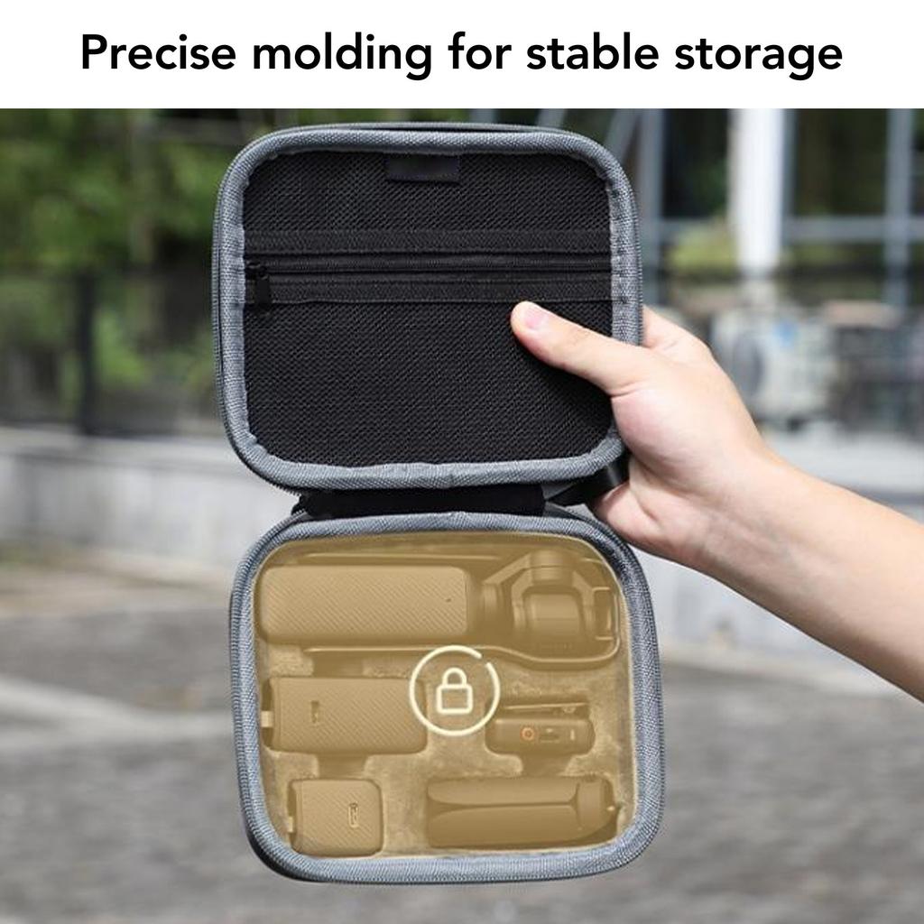 Carrying Case for Osmo Pocket 3 Hard Shell Storage Bag Portable Protective Case for Osmo Pocket 3 Camera Accessories