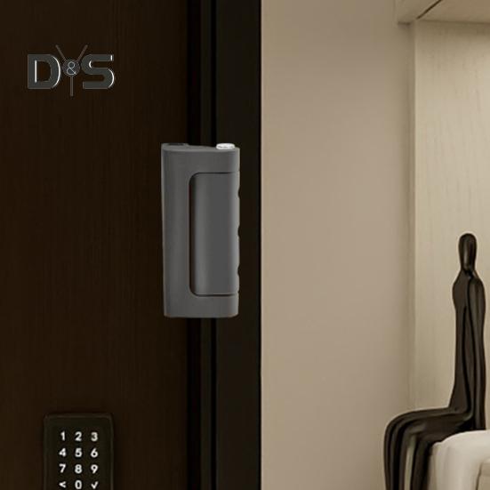 Dörrspänne Hög Hårdhet 800lbs Kraftmotstånd Tjock Aluminiumlegering Stöldskydd Lätt att Installera Spänne Säkerhetsdörrlås