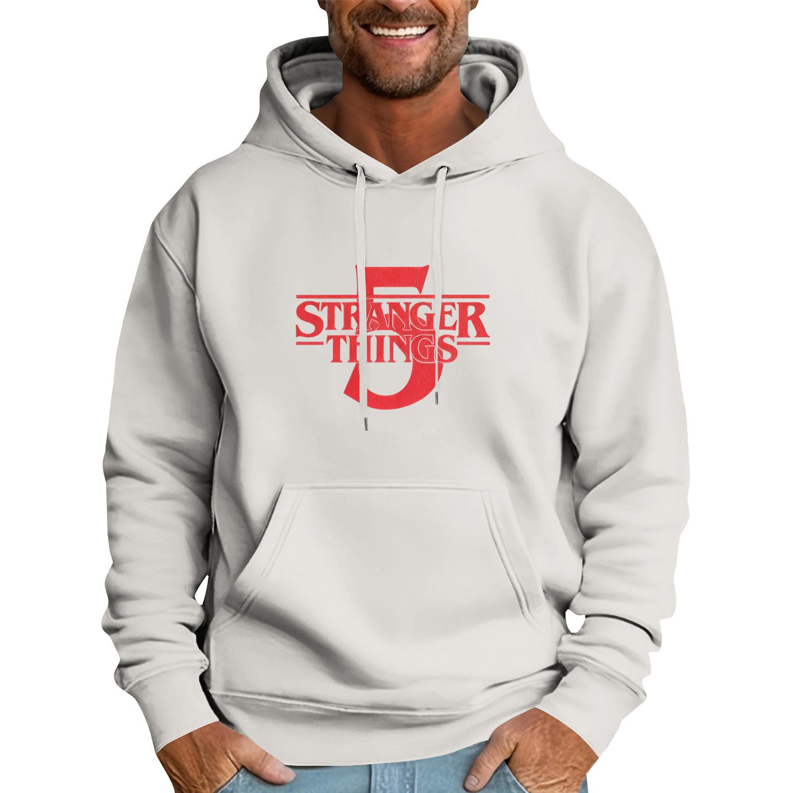 

Hoodie With Film-Inspired Print XL белый