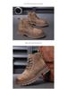 2024 Autumn Men's High-Top Casual Leather Retro Desert Boots - British Style