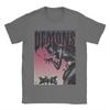 Humor Doja Cat Demons  TShirt for Unisex Round Collar Cotton T Shirts  Short Sleeve Tee Shirt Plus Size Clothes