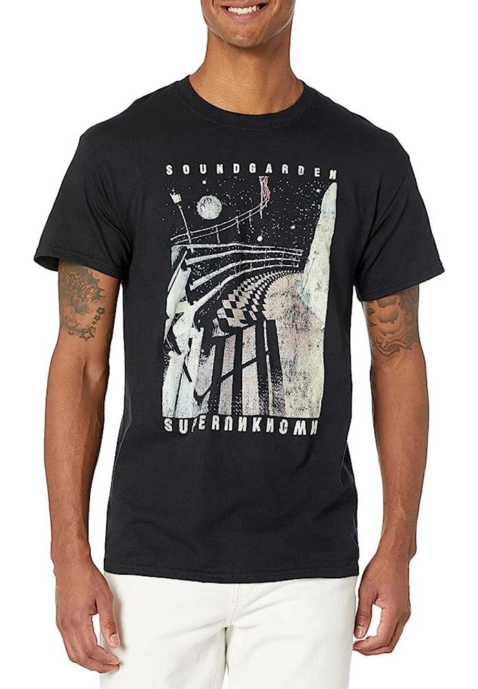 Authentic Soundgarden Staircase Glow in The Dark T-Shirt S-2XL NEW S