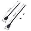 Fan Controller 5V 3 Pin To 6Pin 4Pin Transfer Adapter Cable 5V Argb 3P To 4P 6P Controller Adapter Cable