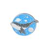 Ocean Sailing Adventure Brooch Cartoon Animal Whale Brooch Whale Space Travel Brooch Creative Backpack Badge Enamel Pins