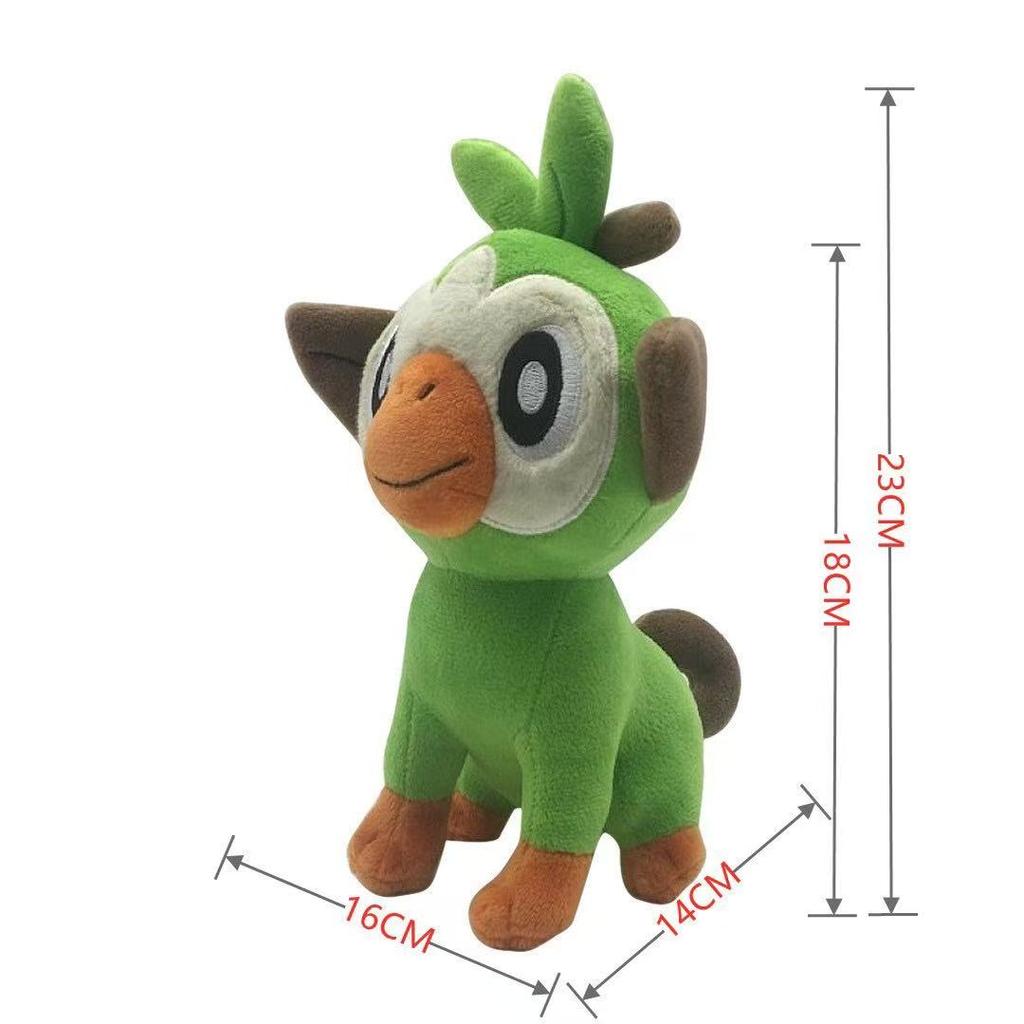 Pokemon Sprigatito Fuecoco Quaxly Kawaii Plush Toys Cute Anime Scorbunny Cinderace Stuffed Animals Peluche Dolls Festivals Gifts