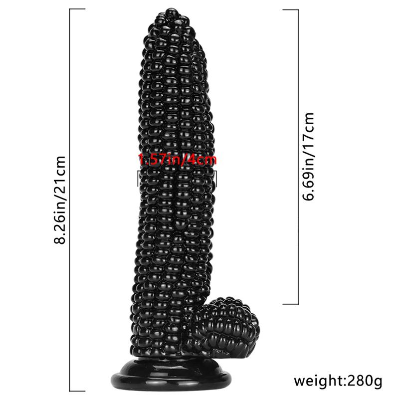 Kukuřičný penis anální kolík Vegetable Penis Simulation Big Dildo Produkty pro dospělé Ženy Masturbační zařízení Sexuální produkty pro dospělé