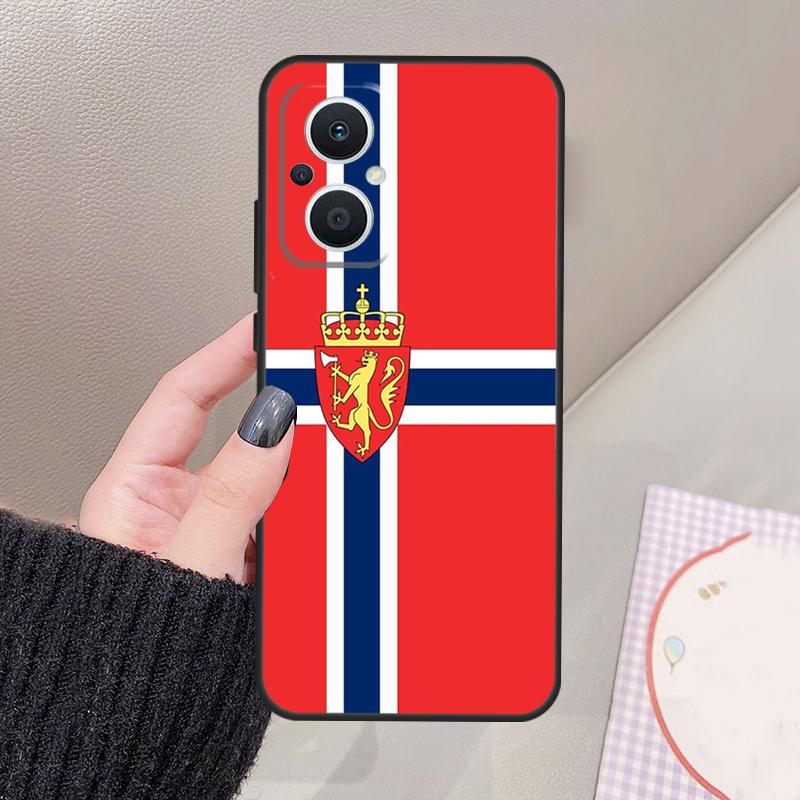

Чехол Флаг Норвегии для OPPO Reno 12 14 13 11 10 Pro 11F 12F 13F 14F 7 8 Lite Чехол OPPO Find X6 X5 X8 X9 Pro OPPO Reno7 Lite