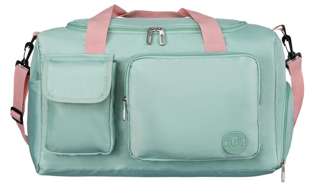 PTN 23032-8281 Green-Pink Travel Bag