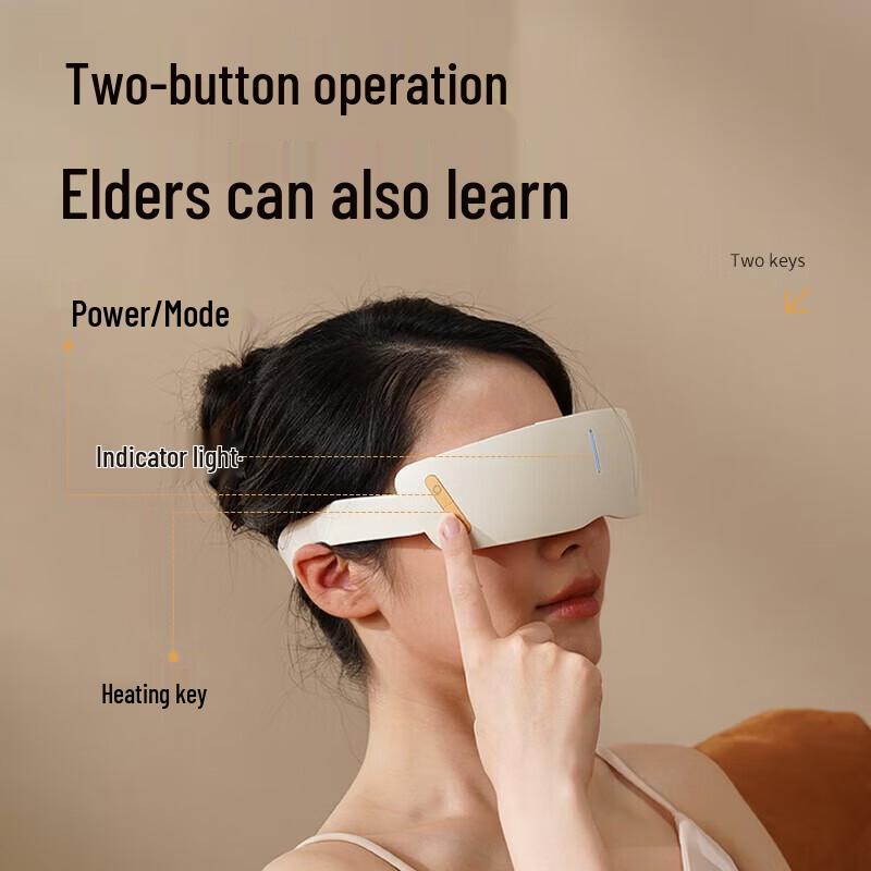 Hezheng Smart Eye Massager with Steam and Heat
