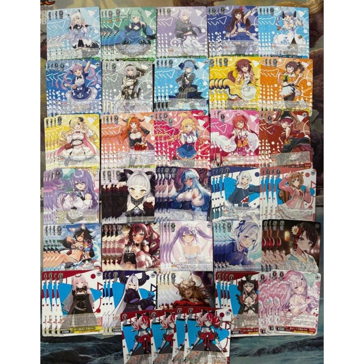 Used WS Weiss Schwarz Hololive RR Double Rare Comp
