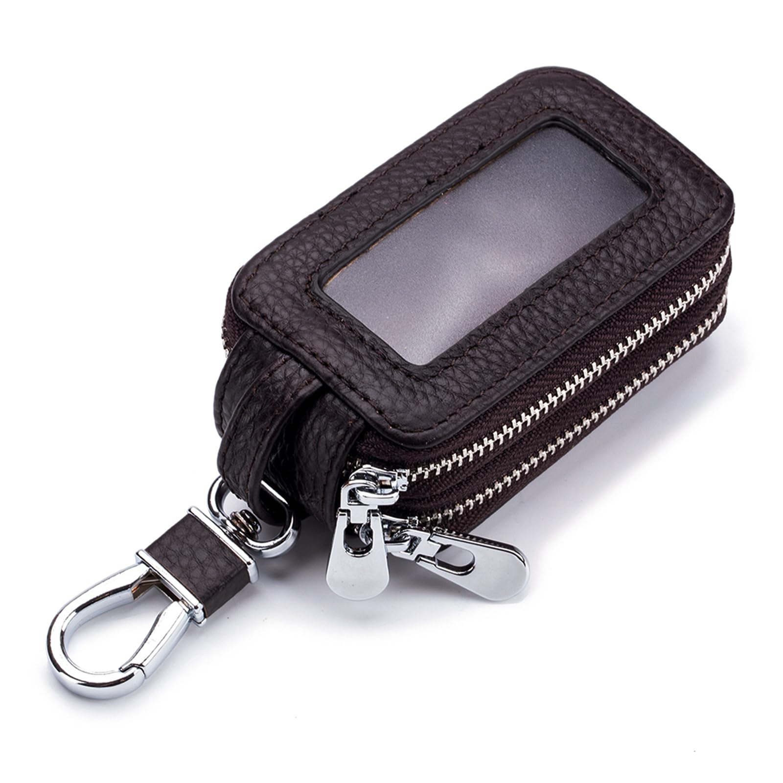 

Ключниця Smart Key з Оригінальним Оригінальним та [imeetu] Чохол, Карабін, 2 відділення, Шкіра, Компактна, Шкіра, Чоловіча Жіноча (кавовий коричневий)