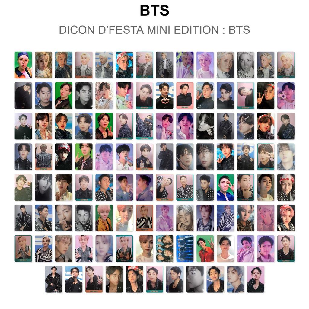 BTS DICON D’FESTA MINI EDITION : BTS Official Photocard