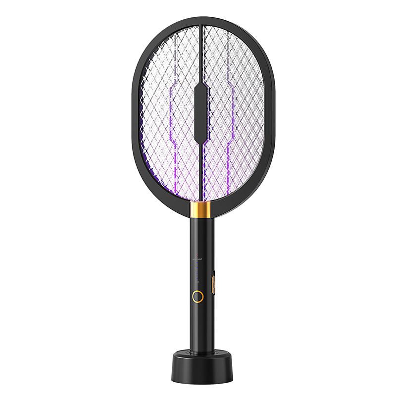 2026 Rechargeable USB Mosquito Killer Lamp & Electric Swatter - Attracts & Kills Mosquitoes