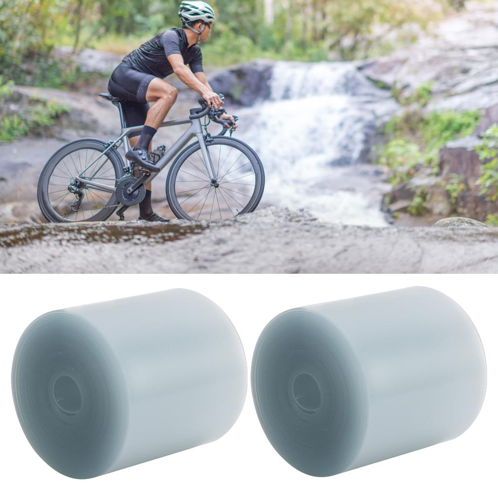 2pcs 40mm Bicycle Tire Liner Belt Puncture Proof Protective Tyre Lining Pad for Cycling