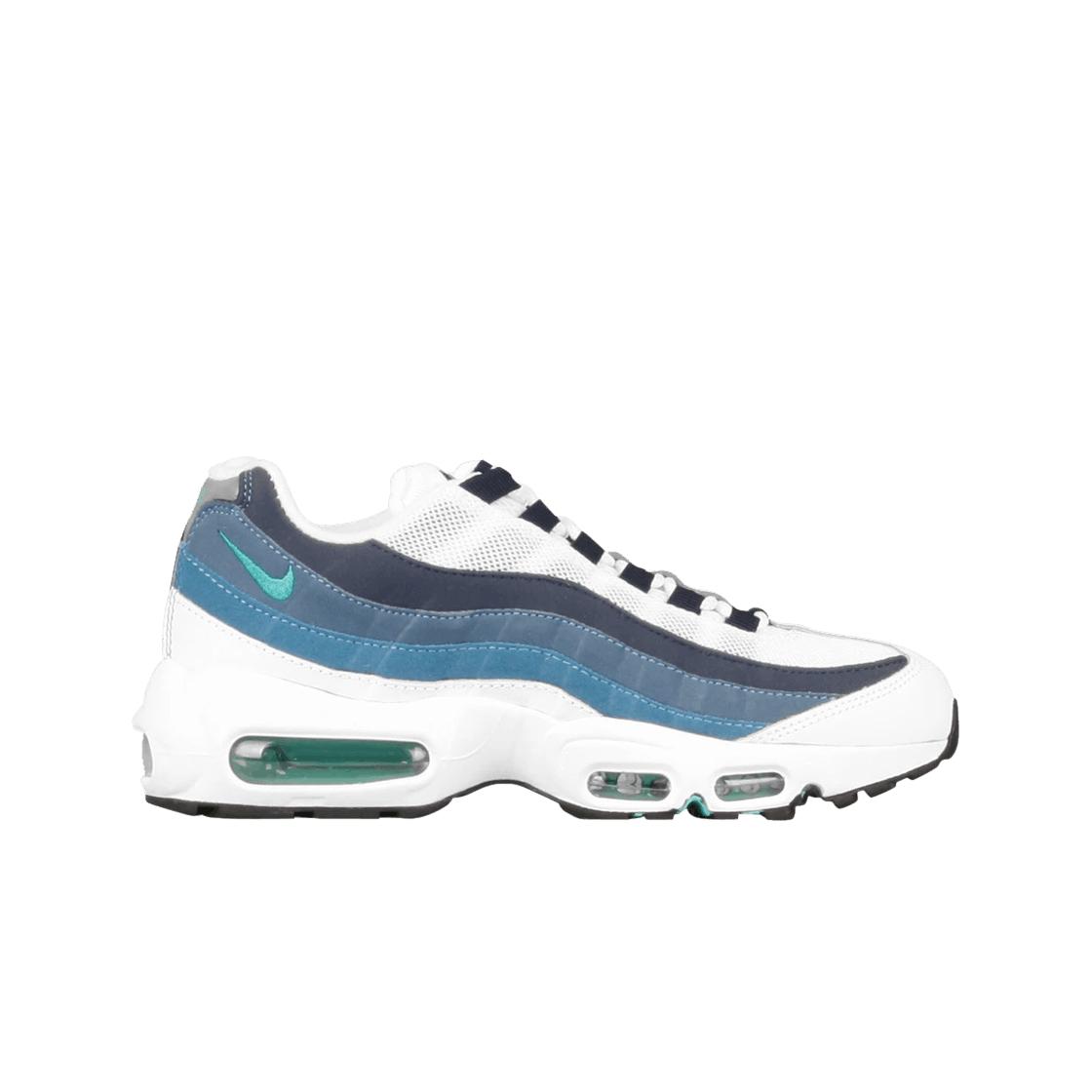 

Женские кроссовки Nike Air Max 95 New Green Indigo Blue 307960-100