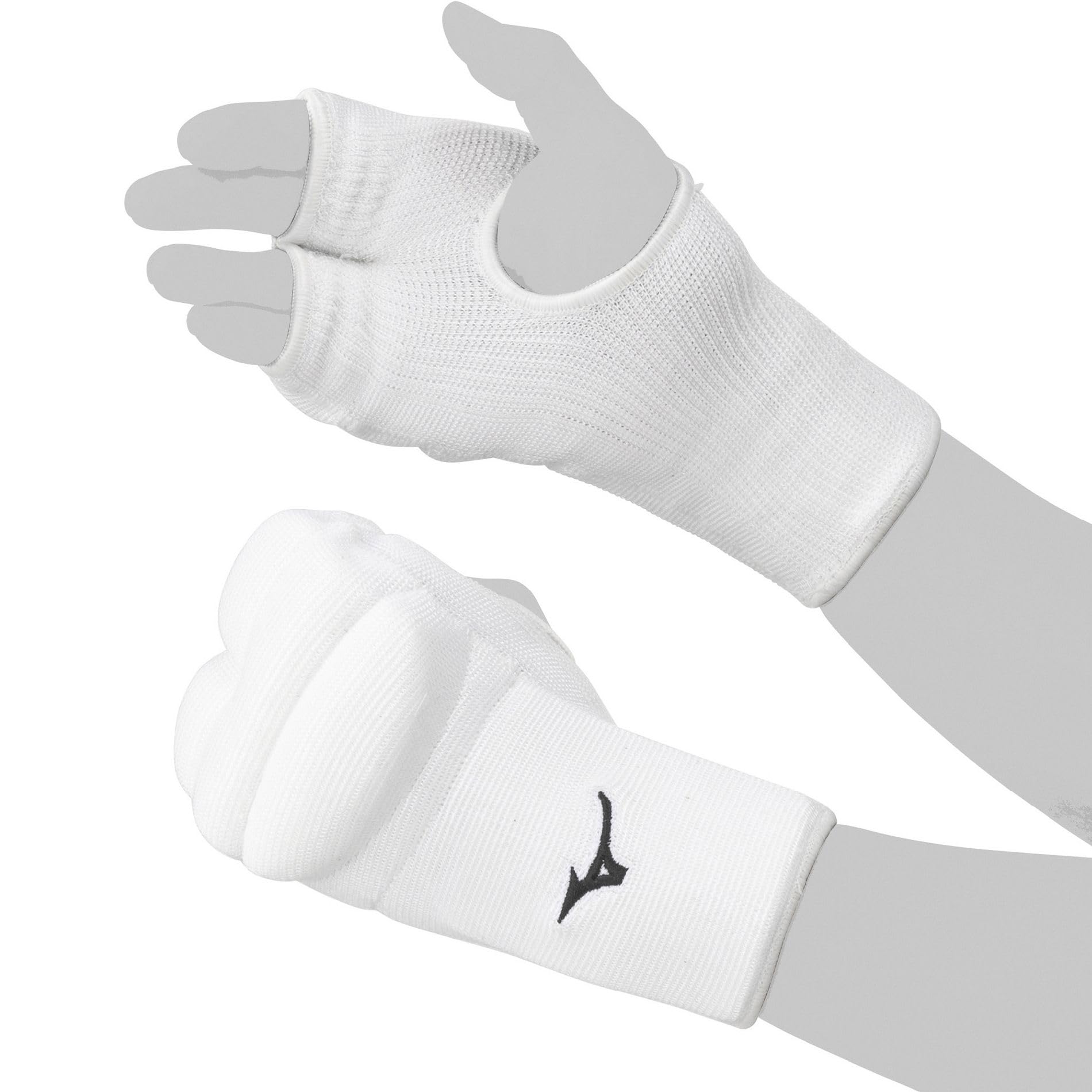 MIZUNO Karate Fist One Pair for Both Size 23JHA012 Support, Hands, White, L, белый