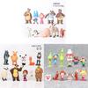 Grinch Masha And The Bear Cartoon Pvc Model Toy Set For Cake Decoration And Display