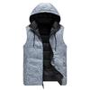 Thick Reversible Unisex Sleeveless Jacket Winter Vest Warm Men Casual Sport Coat
