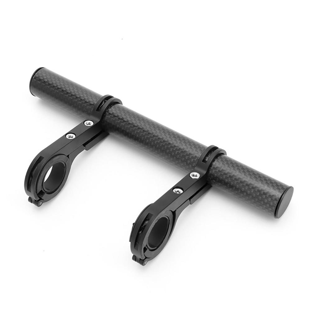Bike Handlebar Extender Strong Clamping Force Black Bike Extension Frame for 30mm Horizontal