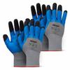 Polyester Foam Coated Protective Gloves 3/4 Size 8 3131X 4pcs AMIO-04643