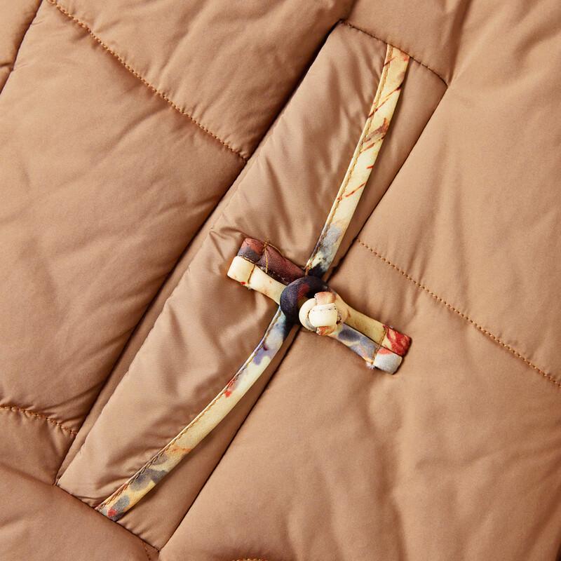 Pasite Women's Winter New Chinese Style Hooded Padded Jacket