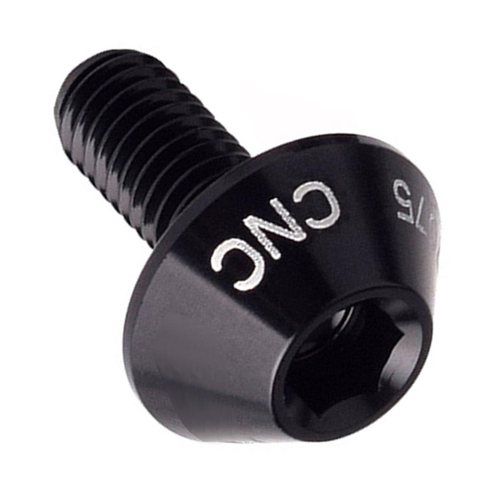 Śruby do koszyka na bidon rowerowy M5x12 ze stopu aluminium Śruby mocujące koszyk na bidon do rowerów szosowych i górskich