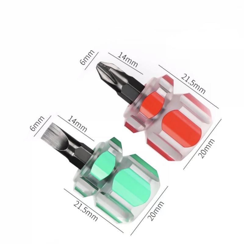 Mini Sewing Machine Screwdrivers Kit Short Handle Portable Radish Head Needle Plate Screwdriver Repair Sewing Accessories Tools
