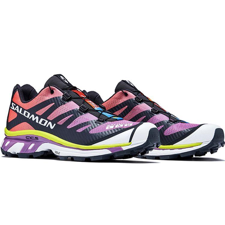 SALOMON XT-4 Advanced Trendy Low Outdoor Shoes Unisex Shoes Mulberry 413953