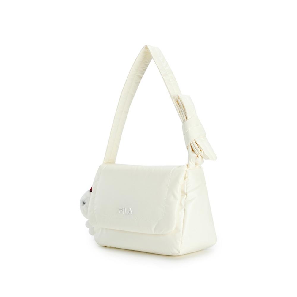 New FILA ORIGINALE PU Crossbody Bags Regular Women's Sugar Sand White F13W549165FIV