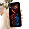 Per ASUS ZENFONE MAX PRO M2 ZB633KL ZB631 KL ZB630KL Custodia per Telefono Gatto Cartone Animato Fiore Farfalla Cover Nera in Morbido Silicone