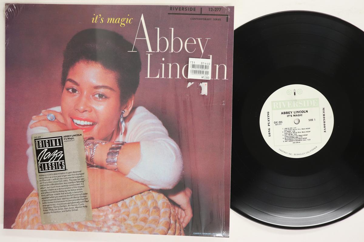 LP Record ABBEY LINCOLN  Its Magic OJC205 ORIGINAL JAZZ C 1985 US Jazz Used