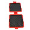 Microwave Toastie Sandwich Maker Microwavable Toaster with Adjustable Silicone Straps No