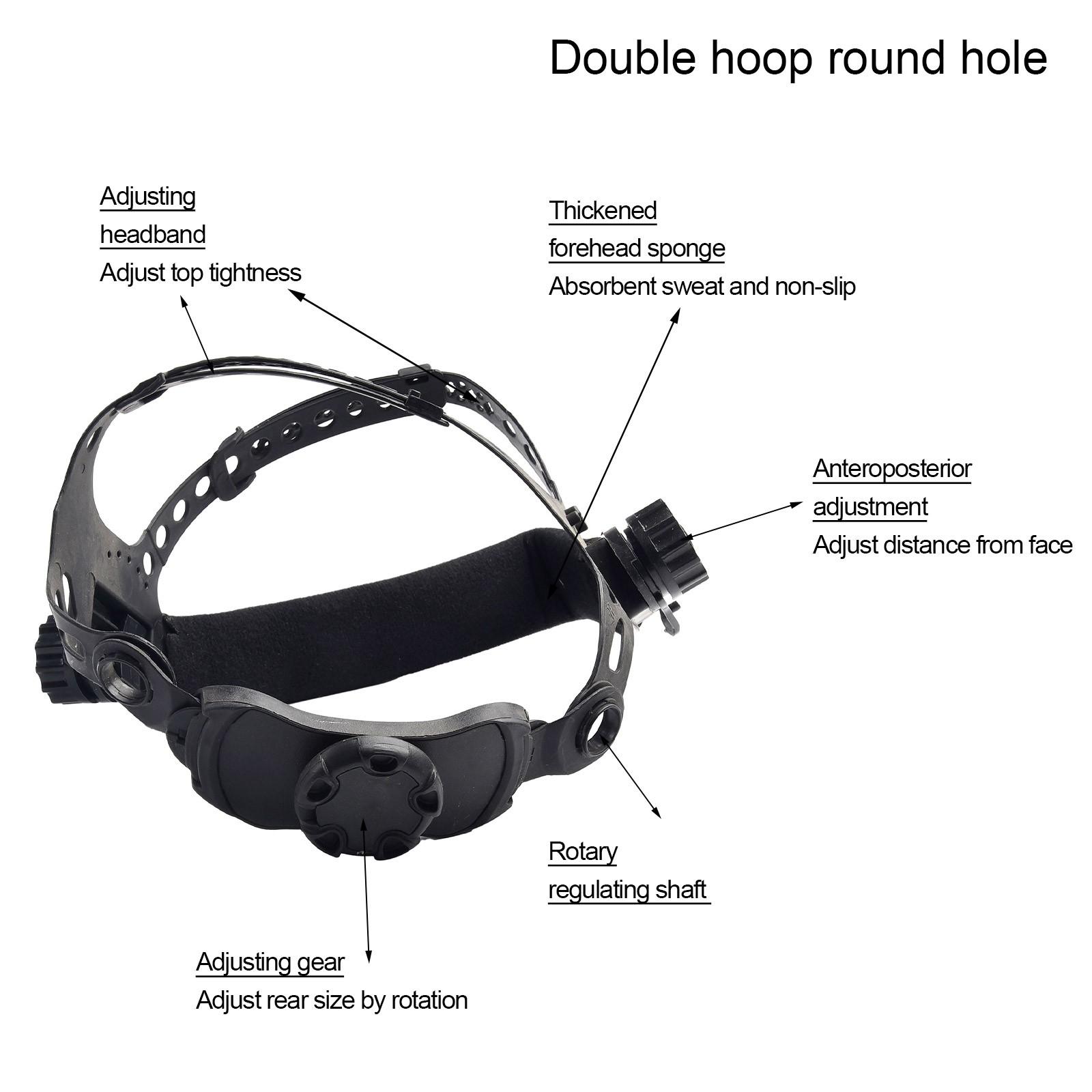 

Сварочная защитная экипировка Сварочная маска 1 шт. Аксессуары 4#