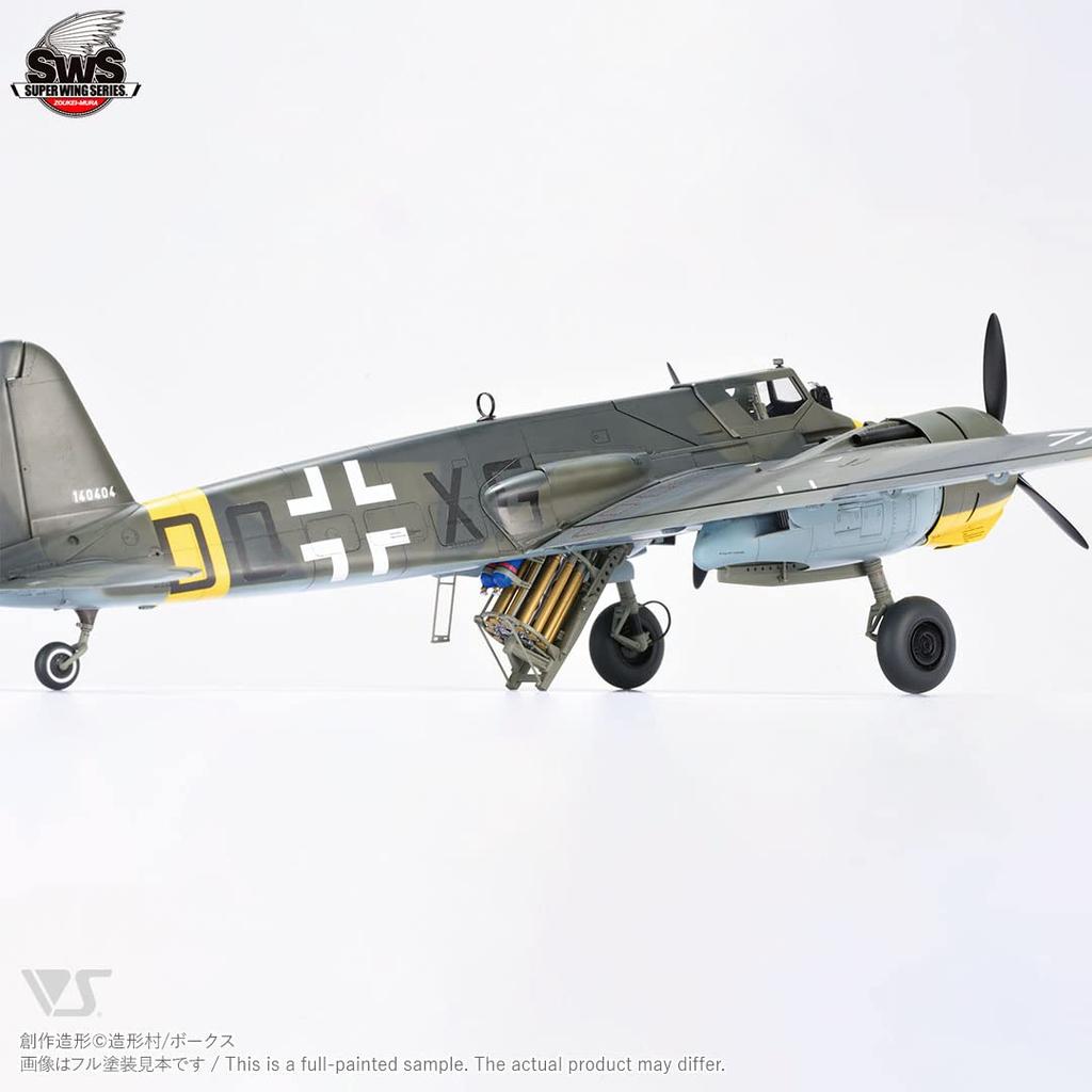 Volks SWS Henschel Hs 129 Injection Plastic Kit Zoukei-mura 1/32 B-3
