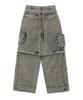 BIG UNION Twoway Pocket Pants / Black Denim
