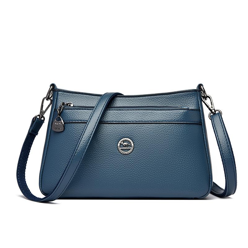 Luxury Design Leather Women Bag High Quality Handbag Solid Color Ladies Shoulder Crossbody Bag And Daily Use Purse Commuting Sac