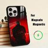 Singer-Diamant Noir  Phone Case For iPhone17,16,15,14,13,12,11 Plus,Pro Magnetic For Magsafe Wireless Charging