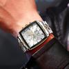 Binbang watch multi-functional small three-pin watch men's business steel belt quartz watch fashion three-eye six-pin watch