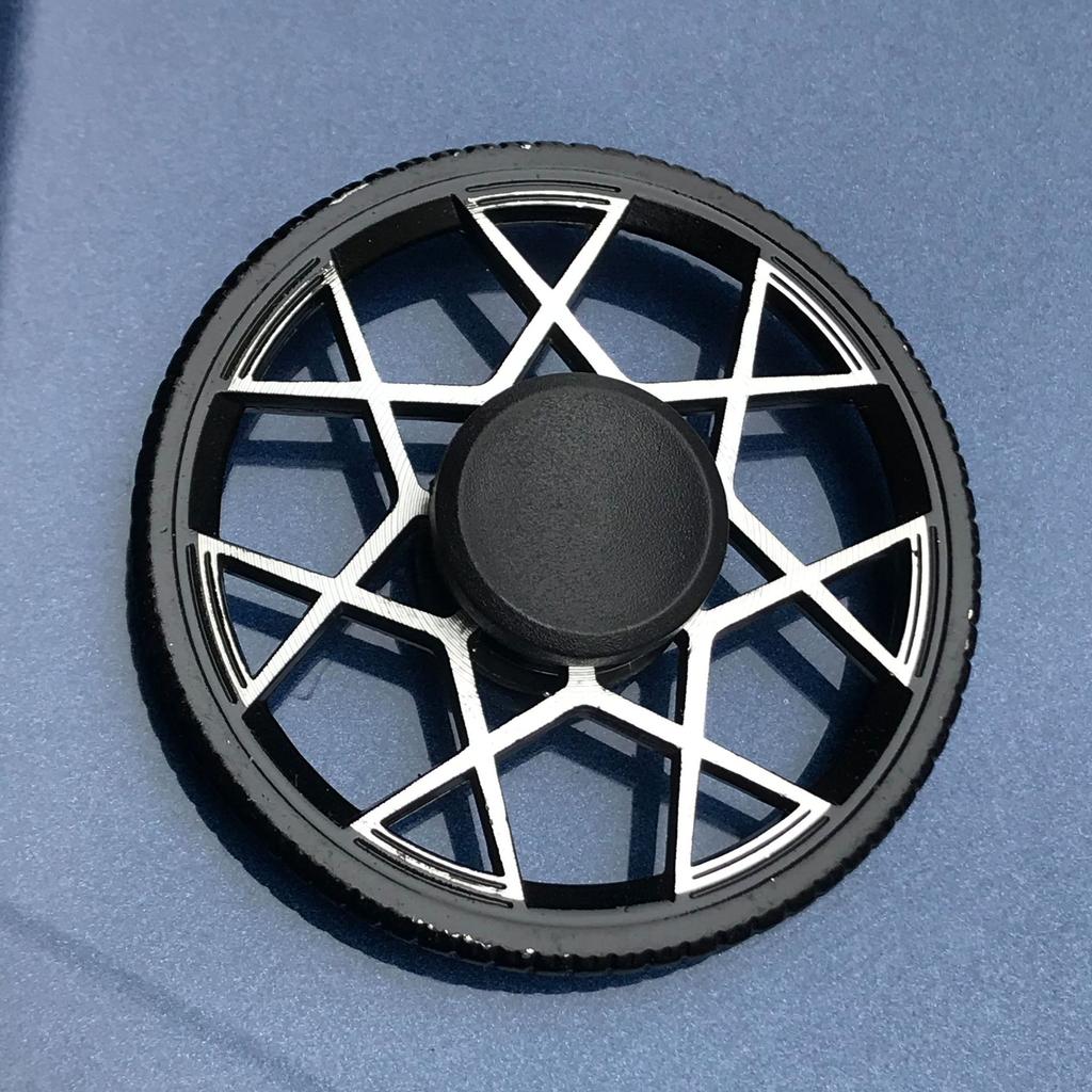 Types Wheel Spinner Metal Decompression Finger Gyro Toys for Anxiety Adult Stress Reliever Toys Alloy Fingertip Gyro